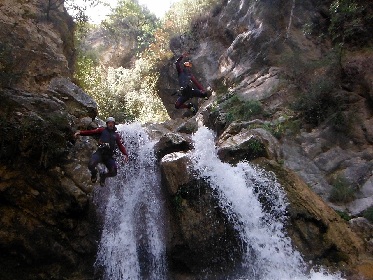 canyoning côte d'azur