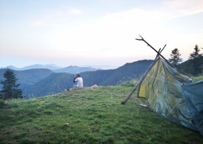 stage de survie en montagne