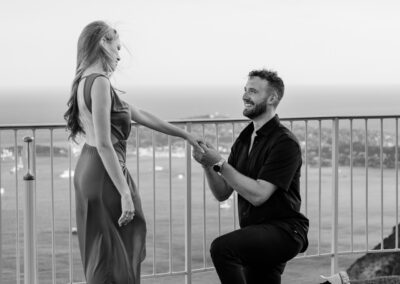 demande en mariage lieu privatisé