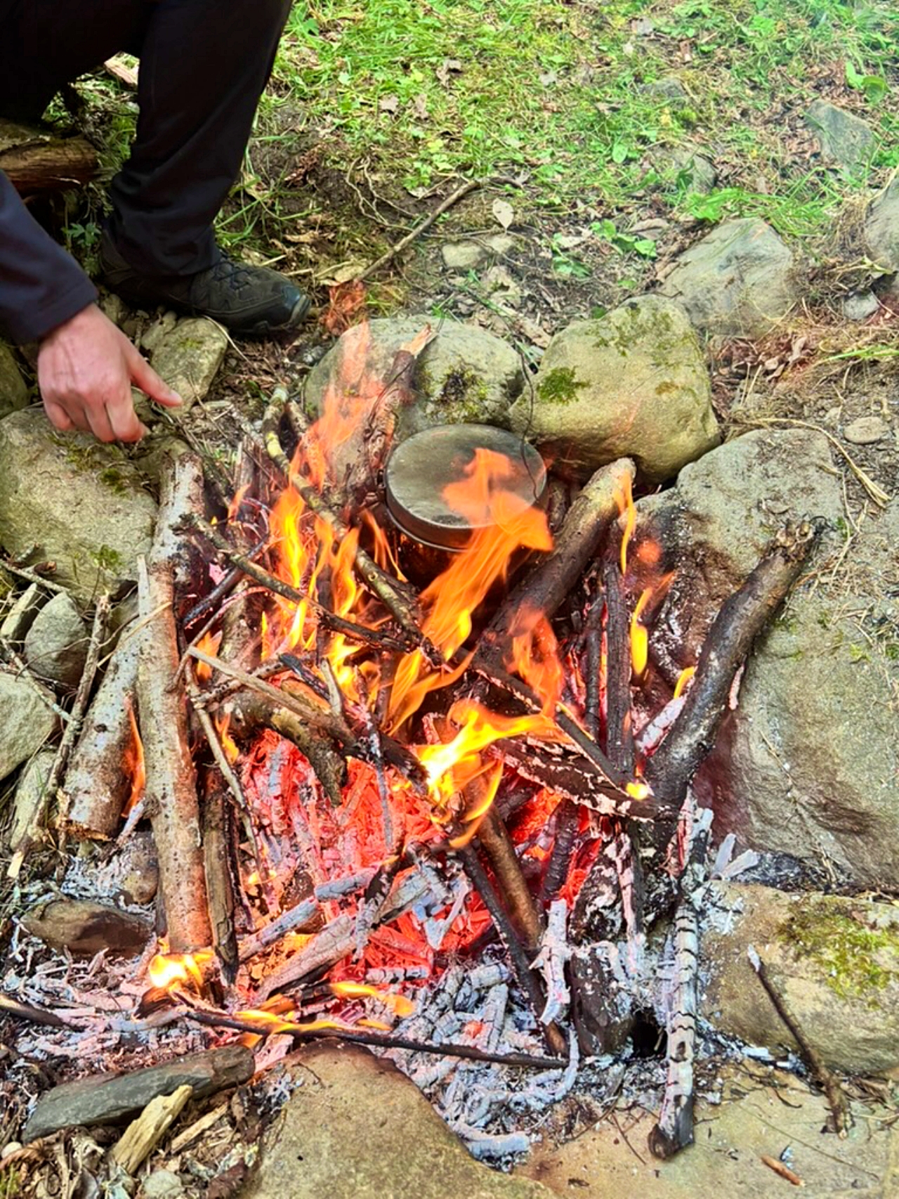 stage de survie en montagne